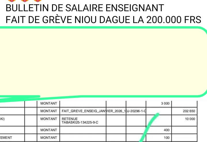 Ponctions opérées sur les salaires : certains Pastéfiens contre