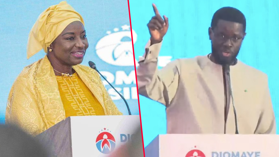 ASSEMBLEE GENERALE DE LA COALITION PRESIDENTIELLE : Bassirou Diomaye Faye rend hommage à Aminata Touré, après les attaques de Sonko