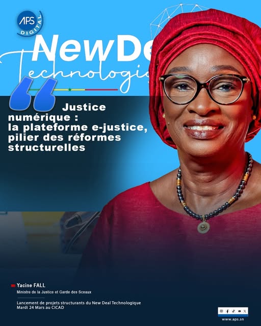 YASSINE FALL, MINISTRE DE LA JUSTICE : «Le e-justice constitue une réforme structurelle au service d’une justice plus efficace, plus transparente et plus accessible, conformément aux orientations issues des assises de la justice»