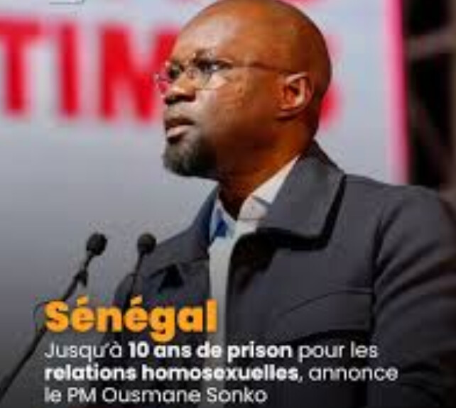 AGENDA HOMOSEXUEL : Ousmane Sonko oppose la souveraineté à la pression étrangère