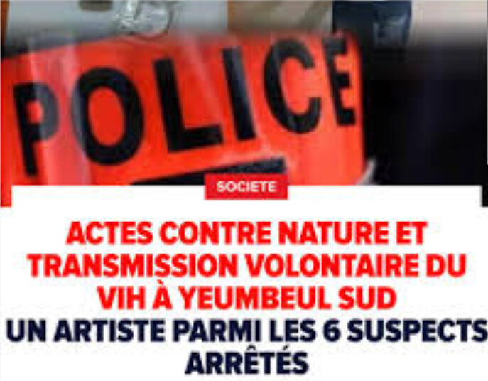 HOMO SIDÉEN ARRÊTÉ À YEUMBEUL SUD : Un de ses cinq présumés partenaires testé positif aussi