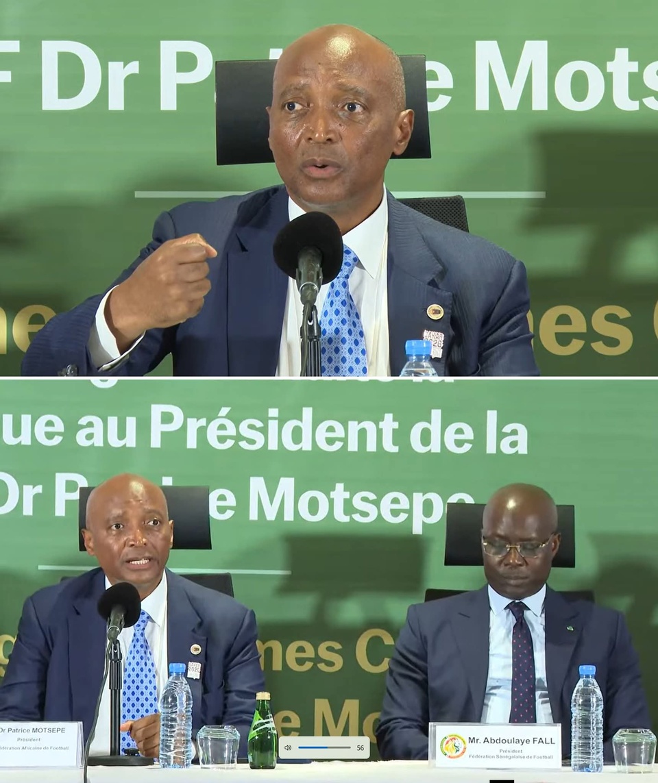 CAN 2025 : QUI EST LE VERITABLE CHAMPION D’AFRIQUE ? « J’ai remis la médaille d’Or à Sadio Mané et à Kalidou Koulibaly, j'ai remis le trophée à Sadio Mané… mais… », répond Patrice Motsepe CAN 2025 : QUI EST LE VERITABLE CHAMPION D’AFRIQUE ? « J’ai remis la médaille d’Or à Sadio Mané et à Kalidou Koulibaly, j'ai remis le trophée à Sadio Mané… mais… », répond Patrice Motsepe