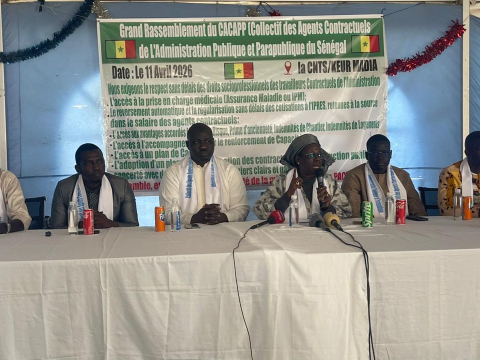 POUR DÉNONCER LEUR SITUATION : Le Collectif des agents contractuels de l'administration interpelle l’État POUR DÉNONCER LEUR SITUATION : Le Collectif des agents contractuels de l'administration interpelle l’État