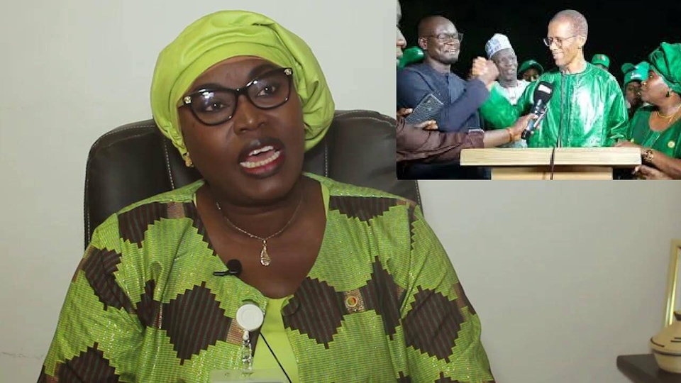 Alioune Ndoye, Juliette Zinga et la réunion pour le compte du département de Dakar