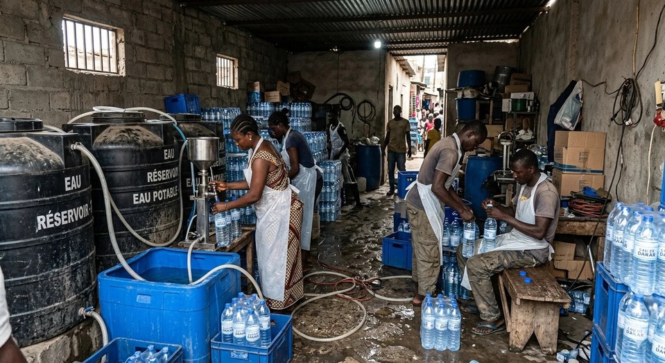 Exploitation clandestine d'une fabrique d'eau : un individu arrêté Exploitation clandestine d'une fabrique d'eau : un individu arrêté
