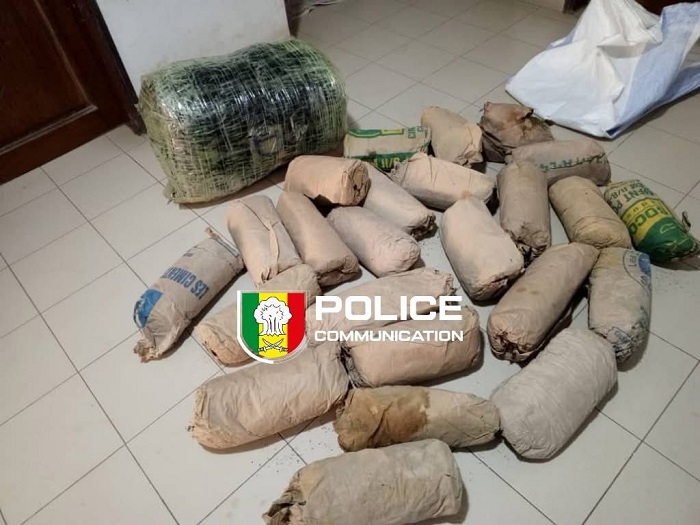 BANTACO : Un réseau de trafic de drogue démantelé, 6 kg de chanvre indien et 2400 comprimés de Tramadol saisis