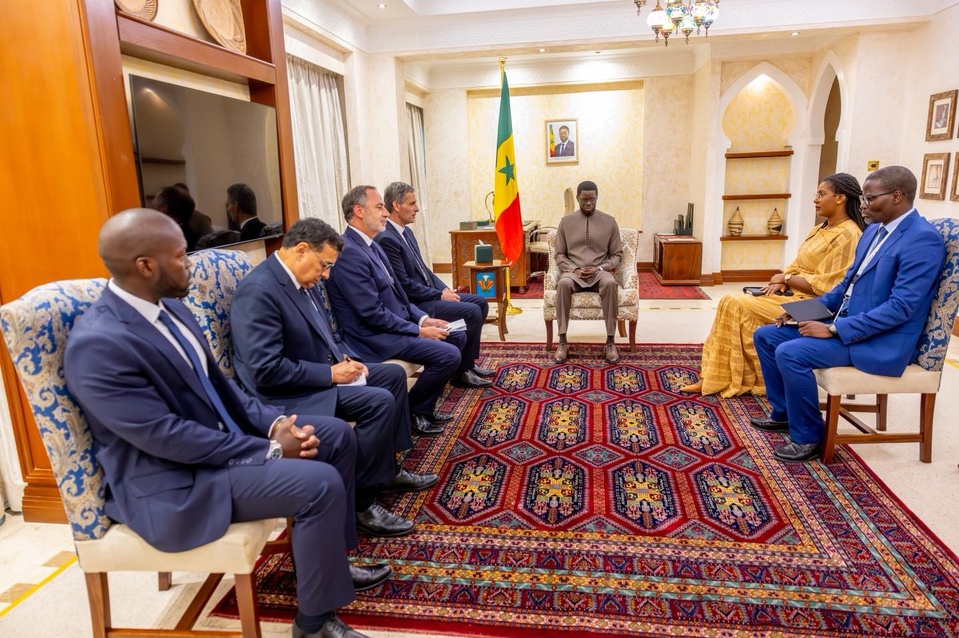 Le Président Bassirou Diomaye Diakhar Faye reçoit le PDG de CMA CGM à Nairobi