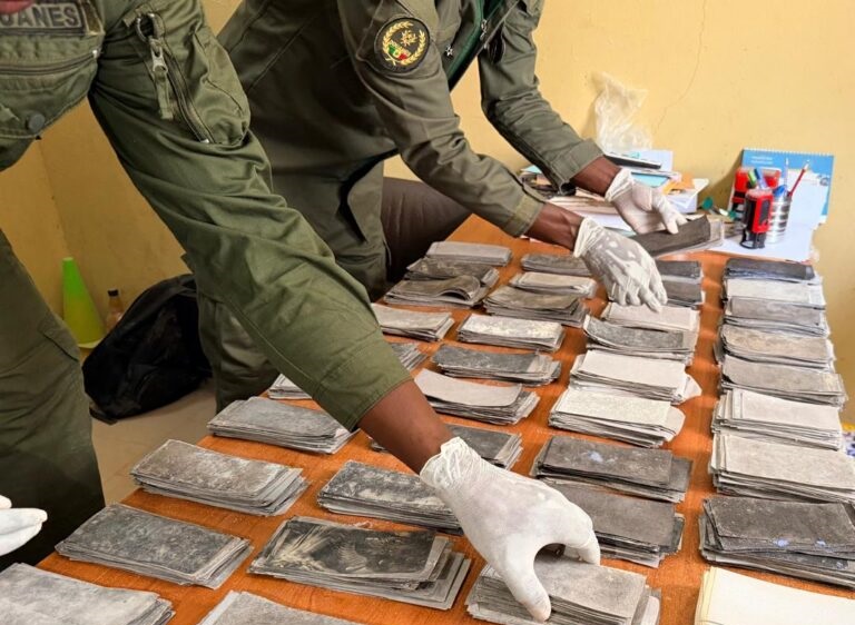 Nianaw (Kolda) : Saisie de cargaison de billets noirs d'une contrevaleur estimée à 1 milliard 89 millions de nos francs par la douane