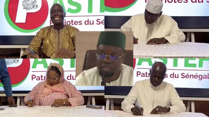 PROTOCOLE D’ACCORD DE FUSION : Aida Mbodj, Malick Gakou, Habib Sy et une soixantaine de leaders, avec leurs partis et mouvements politiques, rejoignent Pastef