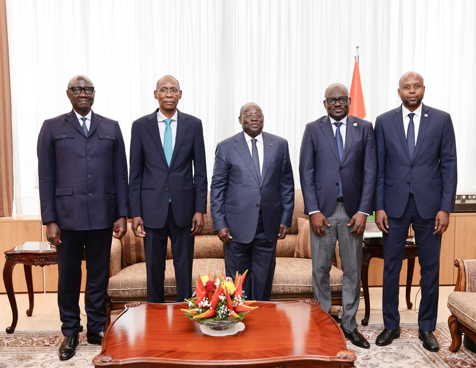 Cheikh Niang en Guinée pour la candidature du Général Birame Diop
