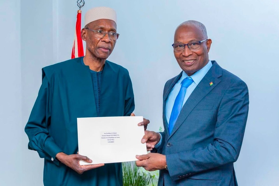 Cheikh Niang en Guinée pour la candidature du Général Birame Diop Cheikh Niang en Guinée pour la candidature du Général Birame Diop