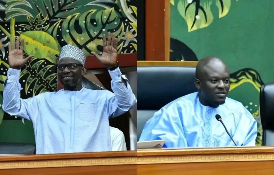 ASSEMBLEE NATIONALE : Ismaïla Diallo et Cheikh Thioro Mbacké démissionnent de leurs postes respectifs de 1er et 3e vice-président de l’Assemblée nationale ASSEMBLEE NATIONALE : Ismaïla Diallo et Cheikh Thioro Mbacké démissionnent de leurs postes respectifs de 1er et 3e vice-président de l’Assemblée nationale