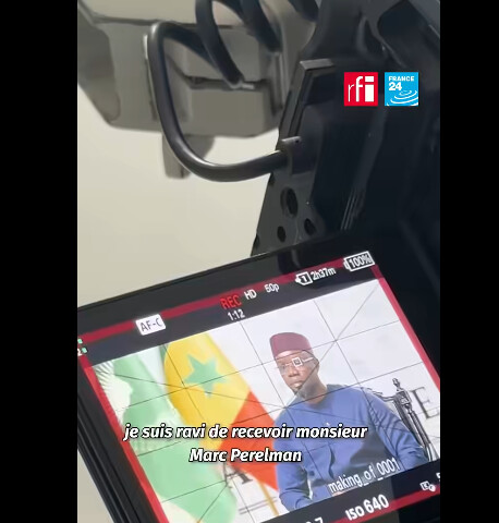 Sonko face à Rfi et France 24