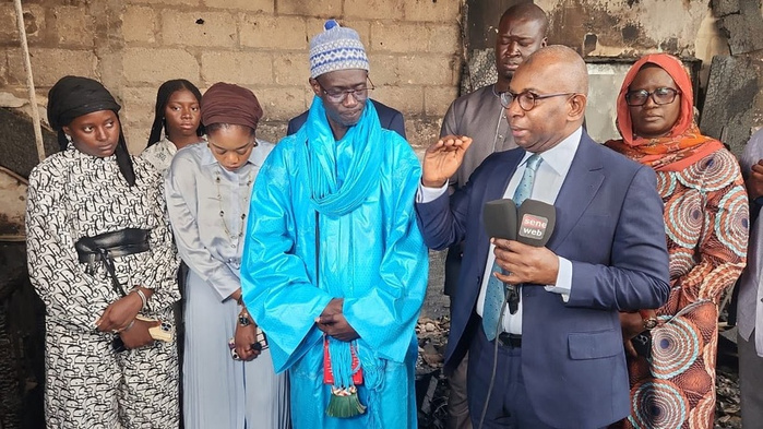 Incendie à Télé-École : le ministre Moustapha Guirassy rassure et promet un soutien financier et matériel