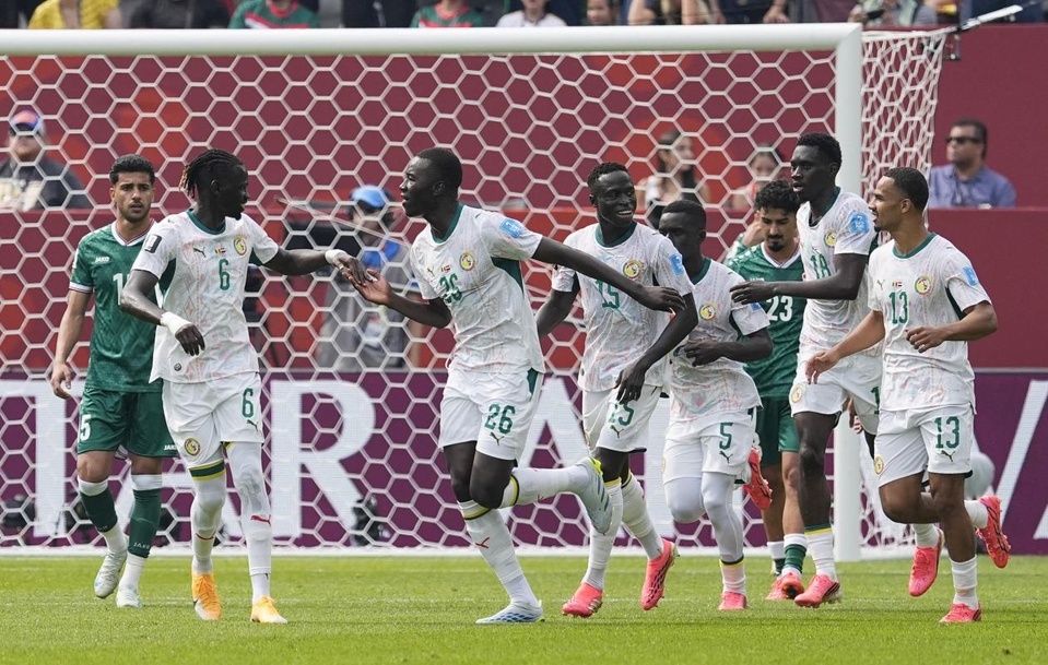 Coupe du Monde : le Sénégal s'offre un sursis avec une large victoire de 5 buts à O face à l'Irak