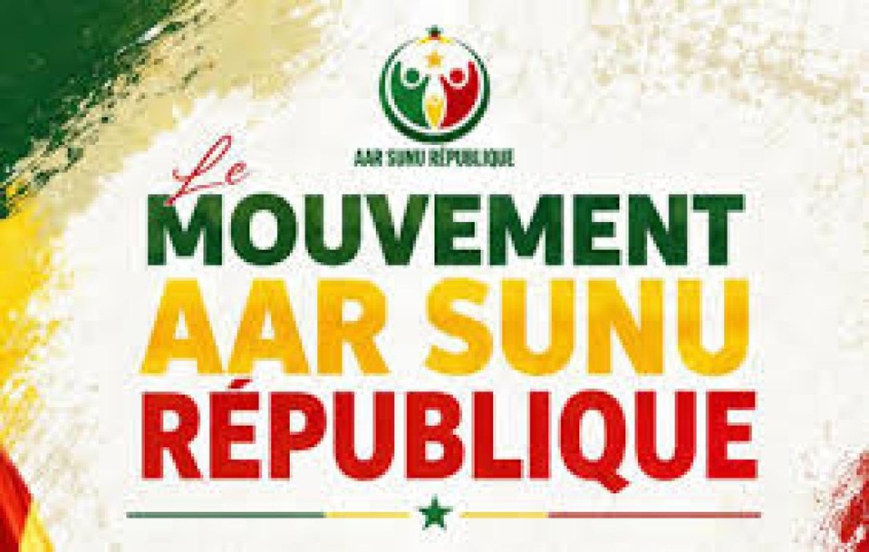 RÉVISION CONSTITUTIONNELLE : Aar Sunu République dénonce une forfaiture institutionnelle, prépare la riposte citoyenne et une marche au mois de juillet RÉVISION CONSTITUTIONNELLE : Aar Sunu République dénonce une forfaiture institutionnelle, prépare la riposte citoyenne et une marche au mois de juillet