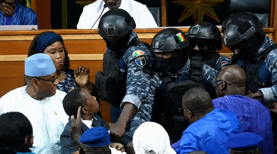 Abdou Mbow apostrophe les gendarmes qui le laissent tranquille