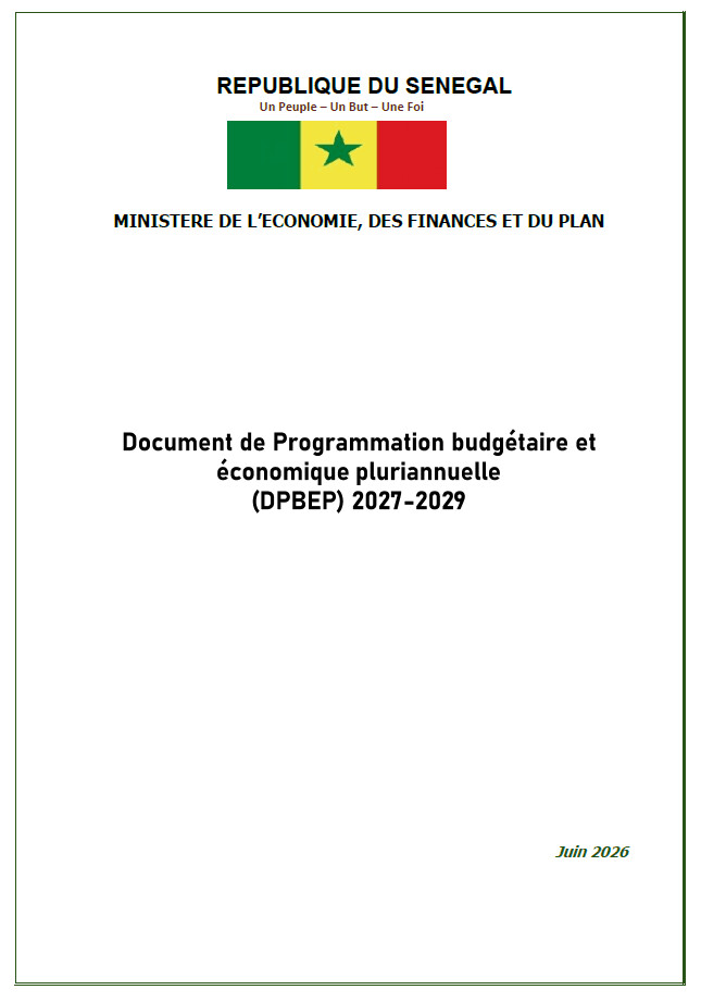DOCUMENT DE PROGRAMMATION BUDGETAIRE ECONOMIQUE PLURIANNUELLE (DPBEP) Pour un besoin de financement de 19.689,4 milliards (2027-2029), 77,26% représentent l’amortissement de la dette