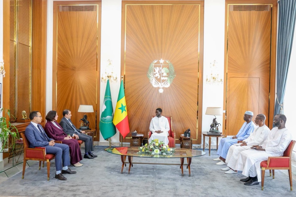 Le Président Bassirou Diomaye Faye reçoit le Directeur du département Afrique du FMI.