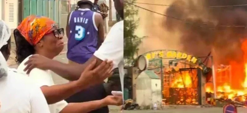 Triste nouvelle pour Aby Ndour : le restaurant Aby's Garden parti en fumée