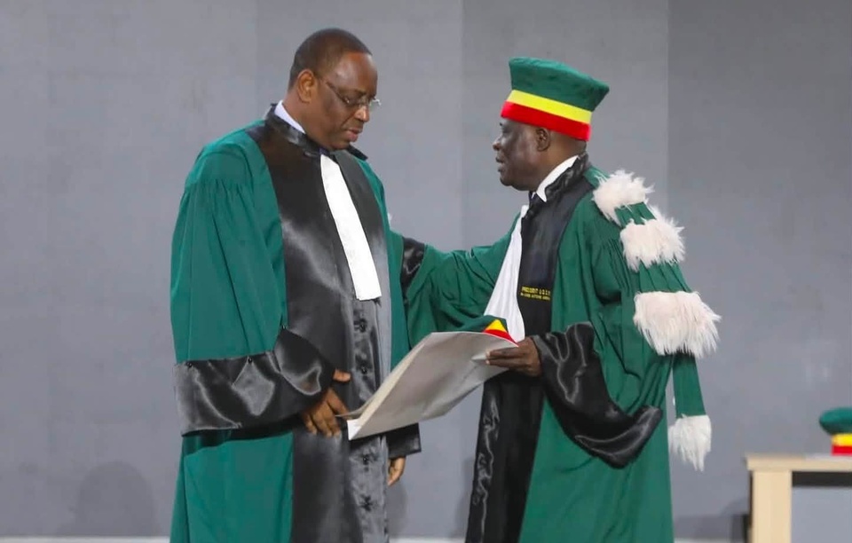 Macky Sall honoré au Congo Macky Sall honoré au Congo