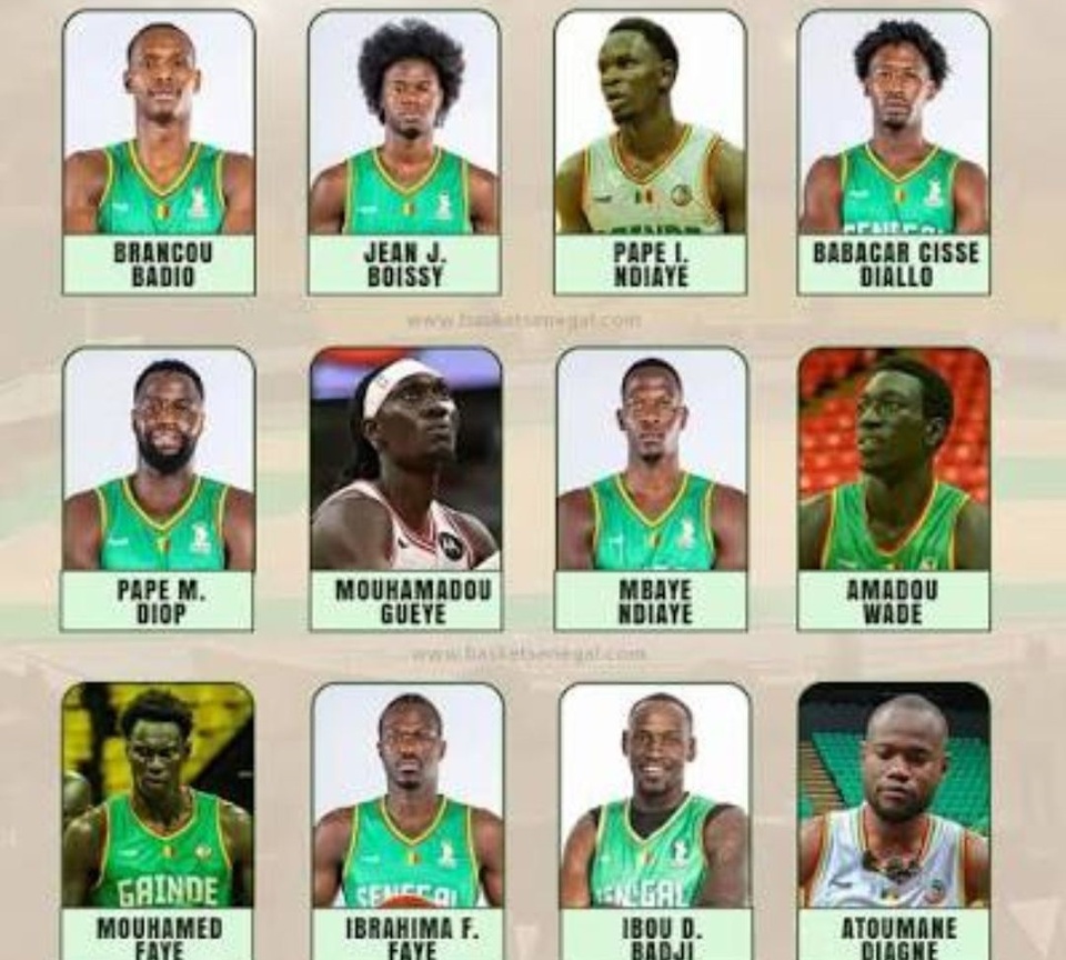  MONDIAL FIBA 2027 :  Desagana Diop dévoile ses 12 Lions pour la Fenêtre 4