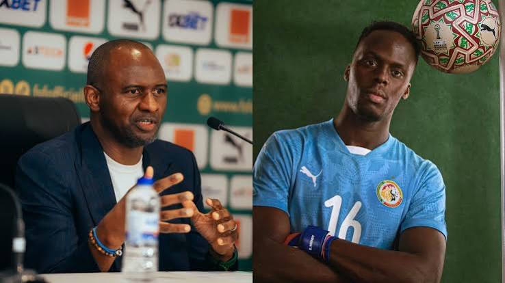 PATRICK VIEIRA SUR LA DECISION D'ÉDOUARD MENDY DE PRENDRE SA RETRAITE INTERNATIONALE « C'est une perte pour le football sénégalais, mais c'est une décision qu'il faut respecter »