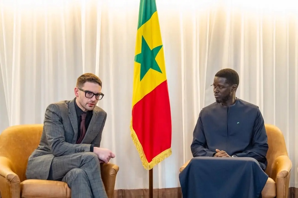 Diomaye a reçu Alexander Soros