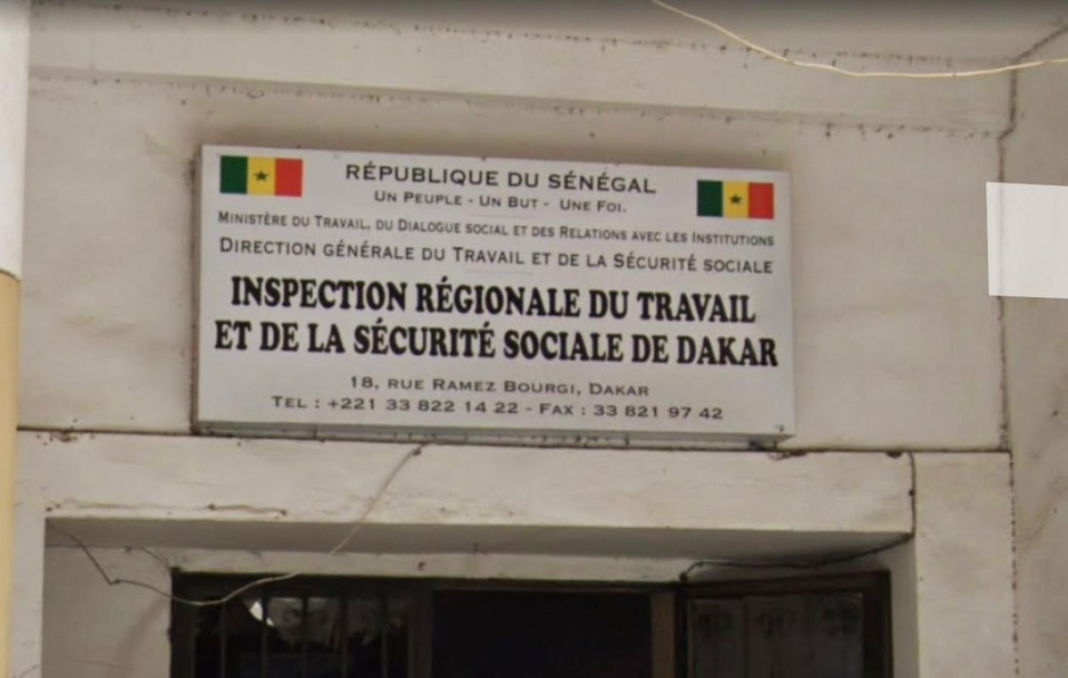 Les agents de l’inspection régionale du travail de Dakar procèdent à un arrêt de travail