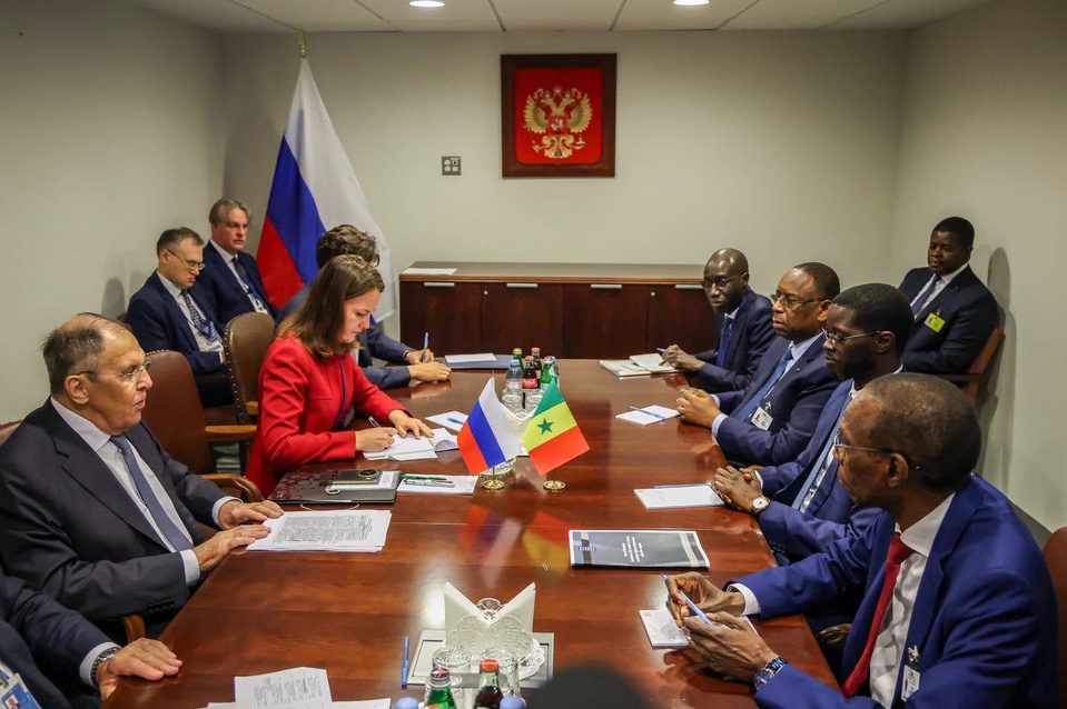 Candidature de Macky : Diomaye reçoit la Pm de la Rdc et le ministre des Affaires étrangères de Russie
