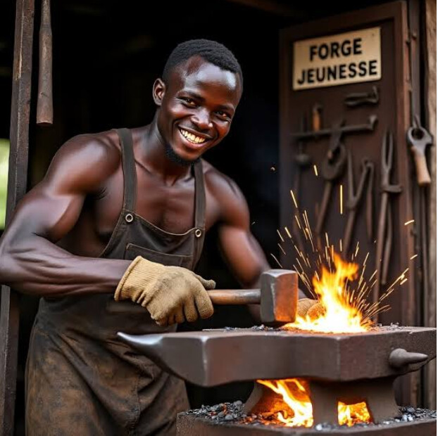 les premiers rois d'afrique etaient des forgerons .