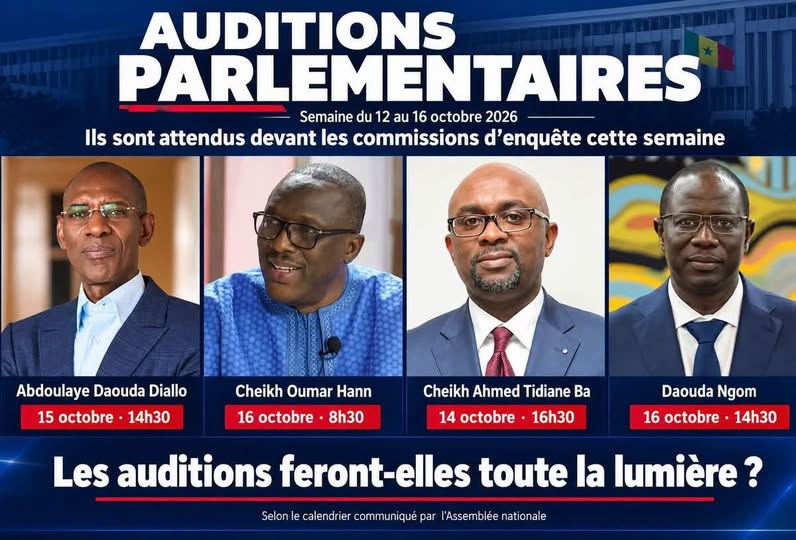 Commission d'enquête parlementaire : de grands noms annoncés cette semaine