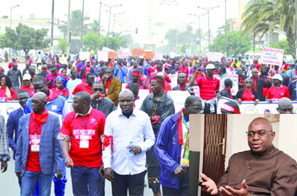 BRAS DE FER SOCIAL AU SÉNÉGAL : Les centrales syndicales maintiennent le mot d’ordre de 72 heures de grève et clouent au pilori Mamadou Lamine Dianté BRAS DE FER SOCIAL AU SÉNÉGAL : Les centrales syndicales maintiennent le mot d’ordre de 72 heures de grève et clouent au pilori Mamadou Lamine Dianté