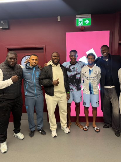 Modou Lô a assisté au match Aston Villa vs City et rencontre les Lions