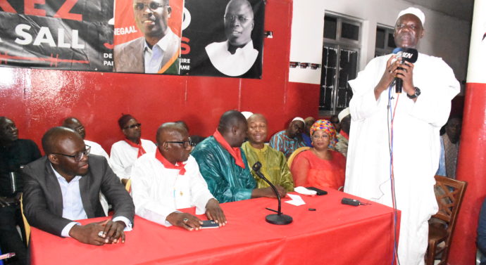 DEMANDE DE LEVEE DE L’IMMUNITE DE LEUR LEADER: Les khalifistes à fond dans le Macky