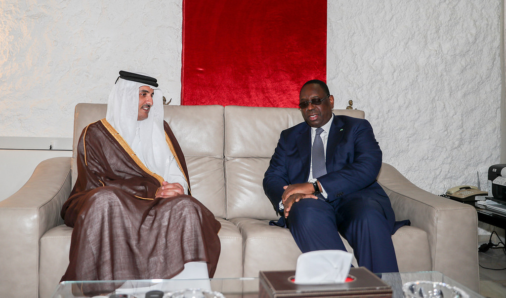Visite Officielle de HH L'Emir du Quatar Sheikh Tamim bin Hamad Al Thani