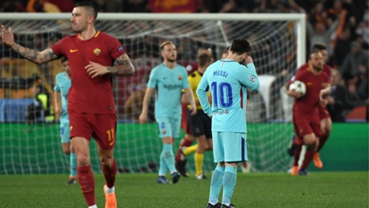 LIGUE DES CHAMPIONS: Le Barça victime de la «Roma-tada»