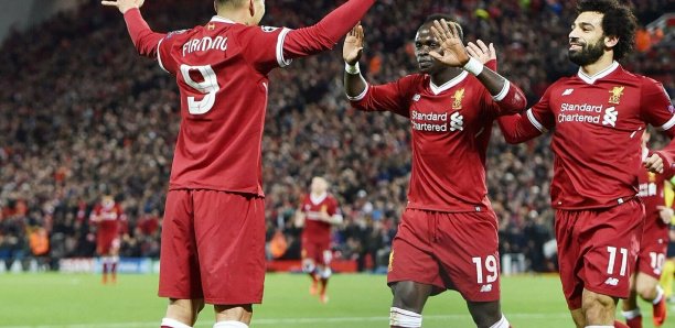 Liverpool 5-2 As Rome : Mané signe le troisième but des Reds
