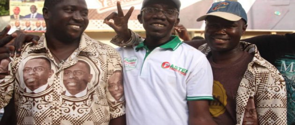 Admirez ces belles images des militants de Sonko et Macky en toute complicité