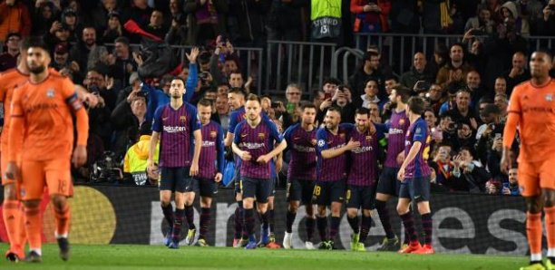 LdC : Barça 5-1 Lyon (OL éliminé)