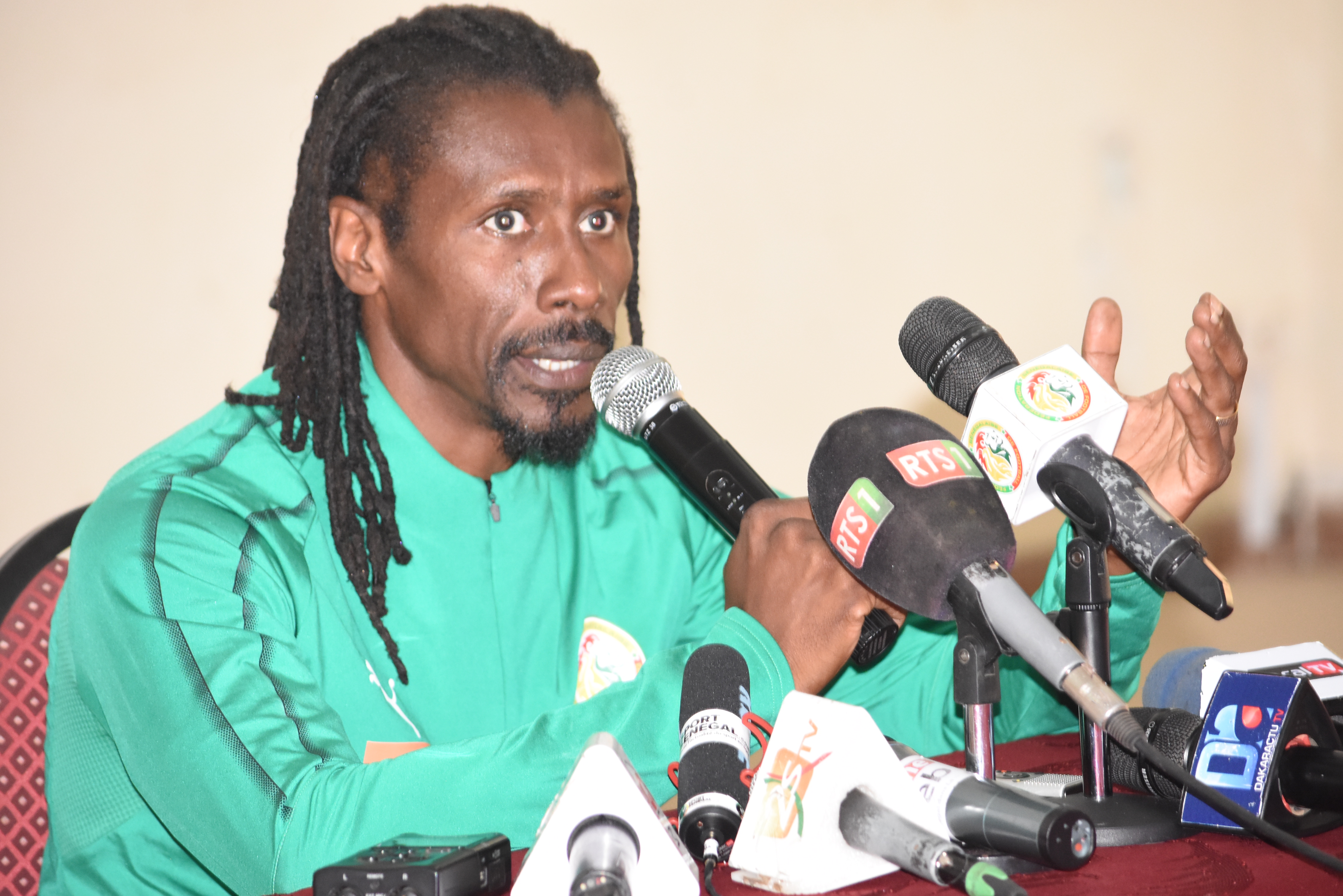 ALIOU CISSE SELECTIONNEUR NATIONAL: «Un derby à gagner face au Mali»