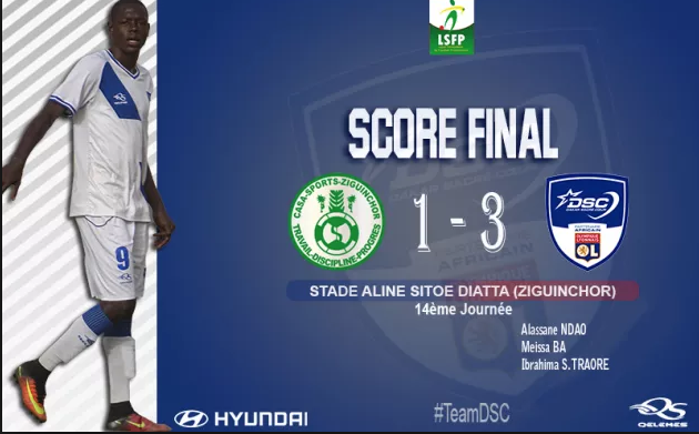 LIGUE 1 : Dakar Sacré-Cœur corrige le Casa et devient le dauphin du leader