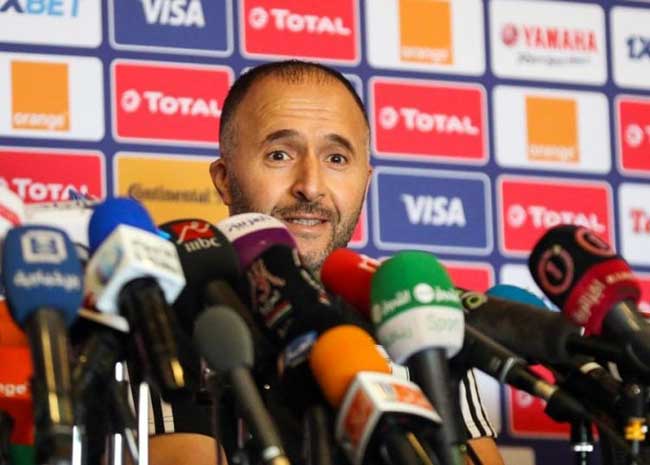 DJAMEL BELAMDI, COACH DE L’ALGERIE : «Il faut achever le travail entamée»