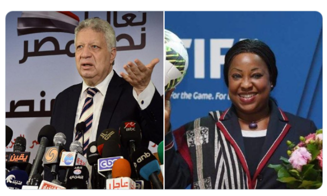 OUVERTURE D’UNE ENQUETE PAR LA CAF : L’insolent président du Zamalek menace Fatma Samoura et la Fédération sénégalaise de football