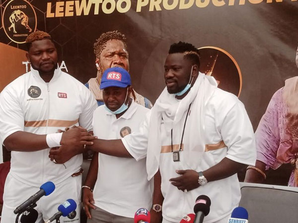 TAPHA TINE-BOY NIANG 2 CONFIRME PAR THIALIS: Les deux lutteurs et le promoteur se sont retrouvés