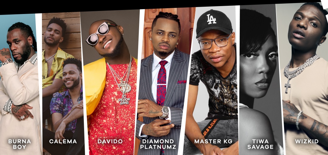 MTV Africa Music Awards 2021 : OMG, Davido, Diamond, Yemi Alade, Innoss’B, Dip Doundou Guiss (Sénégal),Tiwa Savage, Master KG et Burna Boy nominés