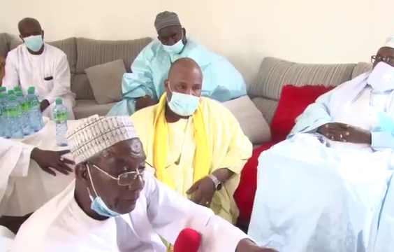 Présentation de condoléances : Babacar Fall BF-Trading service reçoit Serigne Bass Abdou Khadre