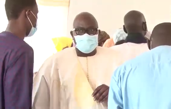 Présentation de condoléances : Babacar Fall BF-Trading service reçoit Serigne Bass Abdou Khadre