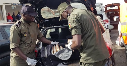 SAISIES DE DROGUES, DE DEVISES ET DE MEDICAMENTS La Douane saisit 1650 kg de chanvre, plus de 161 millions de francs en faux billets et plus de 80 millions de FCfaen médicaments