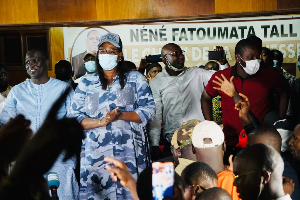 Commune de Golf Sud: Néné Fatoumata Tall investie candidate par les cadres de l'APR